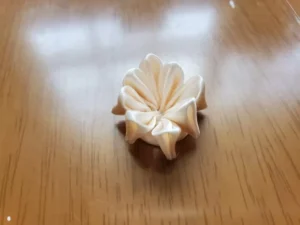 つまみ細工のアンバランス